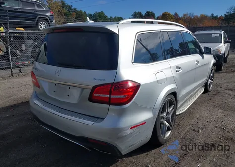 2019 Mercedes-Benz Gls 550 4Matic из США, поврежденный, VIN 4JGDF7DE2KB186805